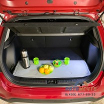 Органайзер (фальшпол) в багажник для Kia Rio X и X-Line с подъемным механизмом без усиленного пола-14