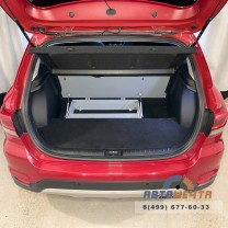 Органайзер (фальшпол) в багажник для Kia Rio X и X-Line с подъемным механизмом без усиленного пола-2