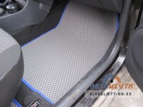 Комплект ковриков EVA Люкс в салон + багажник Рено Дастер-3