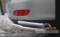 Защита заднего бампера на Lexus RX 03-08-0