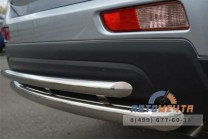 Защита заднего бампера для Mitsubishi Outlander 2012-1