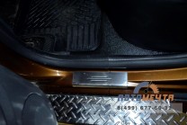Накладки на ковролин (передние + задние 4 шт) для Рено Дастер дорестайлинг до 2015 г.в.-4
