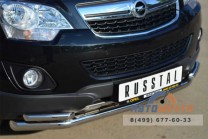 Защита переднего бампера на Opel Antara 2012--0