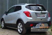 Защита заднего бампера на Opel Mokka 2012-1