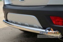 Защита заднего бампера на Opel Mokka 2012-0