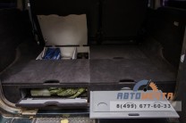 Органайзер (рундук, спальник) в багажник УАЗ Патриот дорестайлинг (2007-2014) со столиком. Карпет.-6