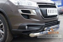 Защита переднего бампера для Peugeot 4008-3