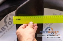 Бушвакеры УАЗ Патриот 160мм глянец, шагрень дорест до 2014 (4714018)-4