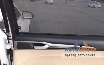 Шторки каркасные магнитные на передние окна УАЗ Патриот (2 шт)-4