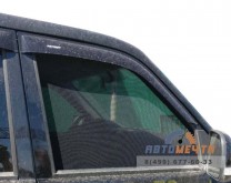 Шторки каркасные магнитные на передние окна УАЗ Патриот (2 шт)-1