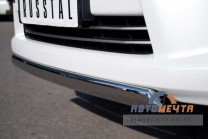 Защита переднего бампера труба на Lexus LX 570-3