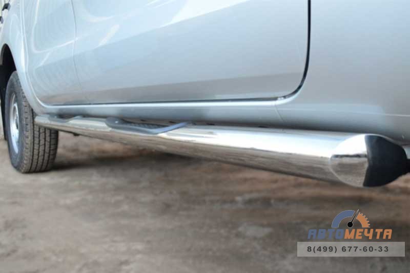 Пороги труба из нерж стали для Ford Ranger 2012