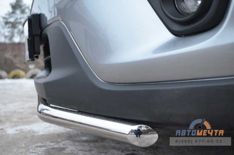 Защита переднего бампера на Mazda CX-5 2011-