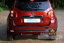 Защита заднего бампера №1 для Рено Дастер 12-20 г.в. Защита заднего бампера №1 для Рено Дастер 12-20 г.в.