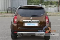 Защита заднего бампера №2 для Рено Дастер 12-20 г.в. 