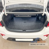Органайзер (фальшпол) в багажник для Kia Rio 4 (2017-) с подъемным механизмом-1