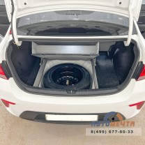 Органайзер (фальшпол) в багажник для Kia Rio 4 (2017-) с подъемным механизмом-8