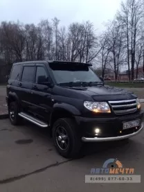 Козырек лобового стекла УАЗ Патриот в цвет кузова Козырек лобового стекла УАЗ Патриот в цвет кузова