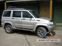 Багажник УАЗ Патриот экспедиционный с рейлингами КИТТ 1.9 м