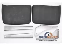 Брызговики задние УАЗ Патриот с кронштейнами (установочный комплект до 2019) Брызговики задние УАЗ Патриот с кронштейнами (установочный комплект до 2019)