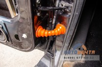 Чехол защитный (гофра) электропроводки двери УАЗ Патриот (комплект 4 шт Полиуретан, передние и задние)-1