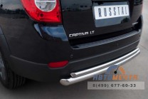 Защита заднего бампера для Chevrolet Captiva 2012-2