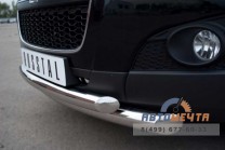 Защита переднего бампера на Chevrolet Captiva 2012-1
