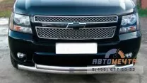 Защита переднего бампера для Chevrolet Tahoe 2012