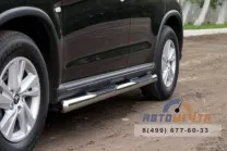 Пороги труба для Citroen C4 Aircross