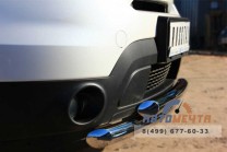 Защита бампера передняя на Ford Eplorer 2012-1