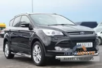 Пороги на Форд Кугу из нержавейки