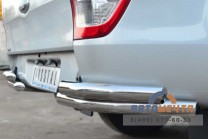 Защита заднего бампера на Ford Ranger 2012-0