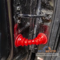 Чехол защитный (гофра) электропроводки передней двери УАЗ Патриот (1 шт Полиуретан Оранж)-2