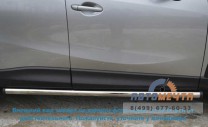 Пороги для Hyundai H1 обвес из нержавейки-1