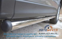 Пороги для Hyundai H1 обвес из нержавейки-0