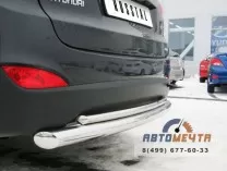 Защита заднего бампера на Hyundai IX35