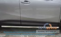 Защита порогов для Hyundai Santa Fe 2000-2006
