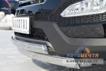 Кенгурятник на Санта Фе из нержавейки