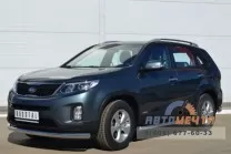 Пороги для KIA Sorento, нержавейка