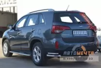 Защита порогов для KIA Sorento