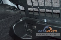 Комплект защитных решеток в багажное отделение УАЗ Патриот (металл, окна 2 шт, полка, перегородка)-5