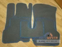 Коврики EVA Люкс Рено Каптюр комплект салон + багажник