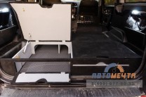 Коврики EVA Люкс комплект (2 шт) для УАЗ Патриот в отсеки органайзера