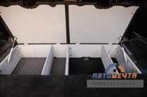 Коврики EVA Люкс комплект (2 шт) для УАЗ Патриот в отсеки органайзера-3