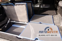 Коврики EVA Люкс для УАЗ Патриот (на каждую дверцу органайзера, комплект 4 шт) -2