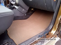 Коврики EVA Люкс Рено Дастер по 2015 комплект салон + багажник-6