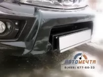 Кронштейн номерного знака для передних бамперов УАЗ Патриот 