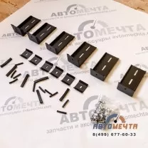 Кронштейны крепления на водосток для УАЗ Патриот (6 шт, оцинковка, ППК) Кронштейны крепления на водосток для УАЗ Патриот (6 шт, оцинковка, ППК)