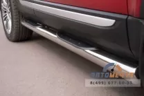Пороги труба на Range Rover Evoque Prestige, нерж.