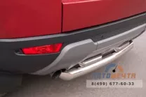 Защита бампера задняя на Range Rover Evoque